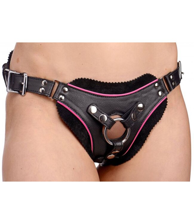 XR Brands Strap U - Flamingo Kunstleren Strap-On Harnas