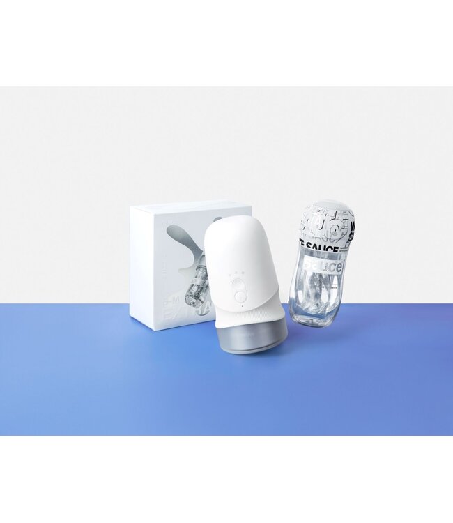 Sauce Sauce - Extra Sauce Automatische Masturbator - Wit