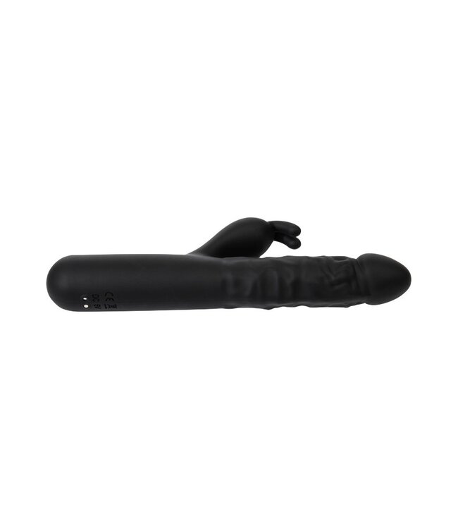 Rimba Rimba Toys - Sensual Nights SN06 - Realistische Rabbit Vibrator - Zwart