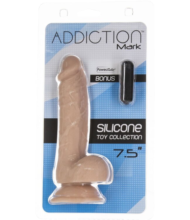 Addiction Addiction - Mark Dildo Met Zuignap - 19 cm