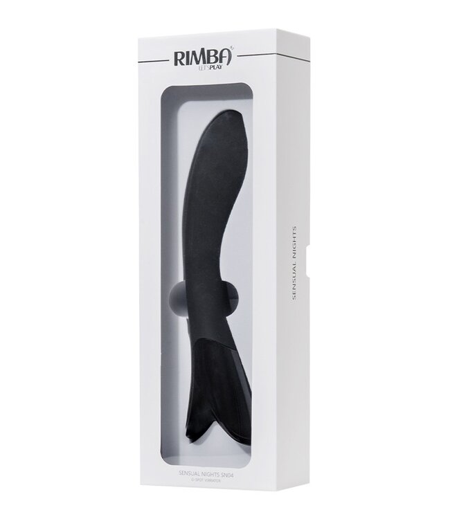 Rimba Rimba Toys - Sensual Nights SN04 - G-Spot Vibrator - Zwart