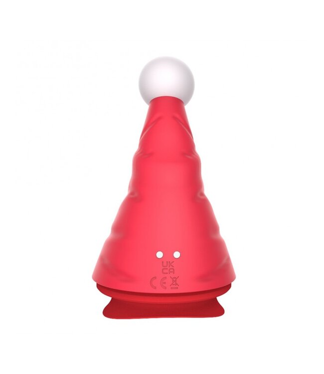 Rimba Rimba - Naughty Hat - Kerst Vibrator met Clitoris Stimulator