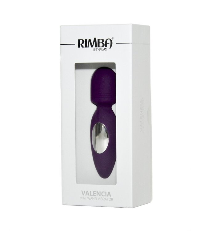 Rimba Rimba Toys - Valencia - Mini Wand Vibrator - Paars