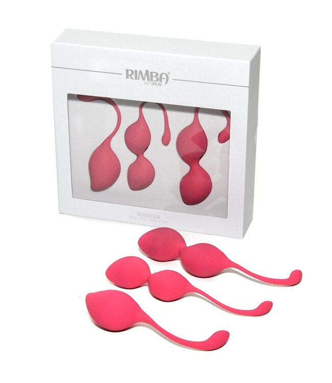 Rimba Rimba Toys - Geneva - Kegel Balletjes Training Set - Roze