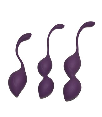 Rimba Rimba Toys - Geneva - Kegel Balletjes Training Set - Paars