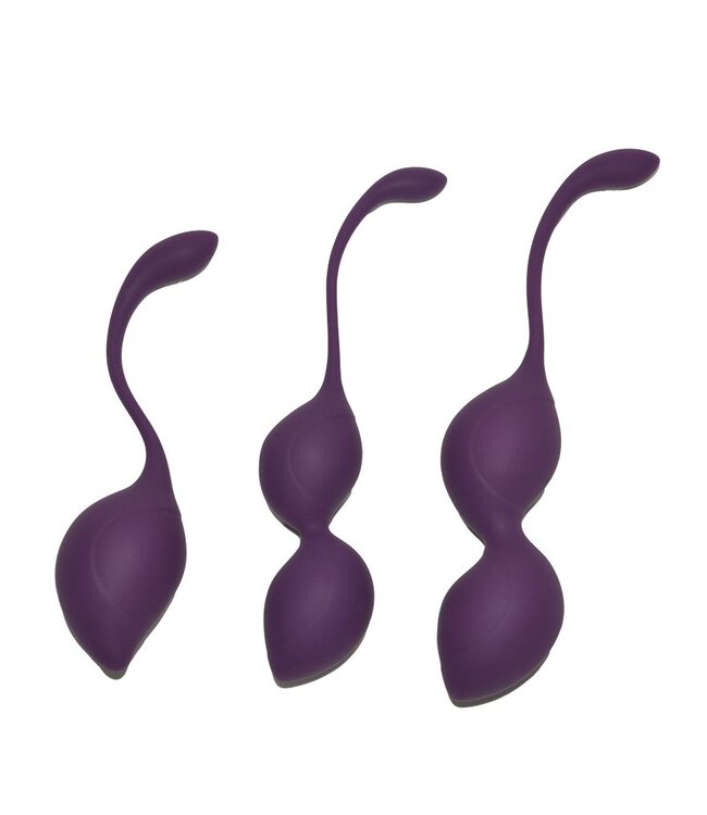 Rimba Rimba Toys - Geneva - Kegel Balletjes Training Set - Paars