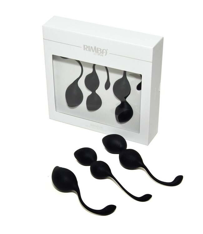 Rimba Rimba Toys - Geneva - Kegel Balletjes Training Set - Zwart