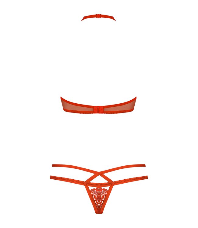 Obsessive Obsessive - Alluring BH-set - Rood