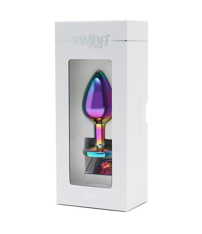 Rimba Rimba Toys - Pisa - Butt Plug - Rainbow