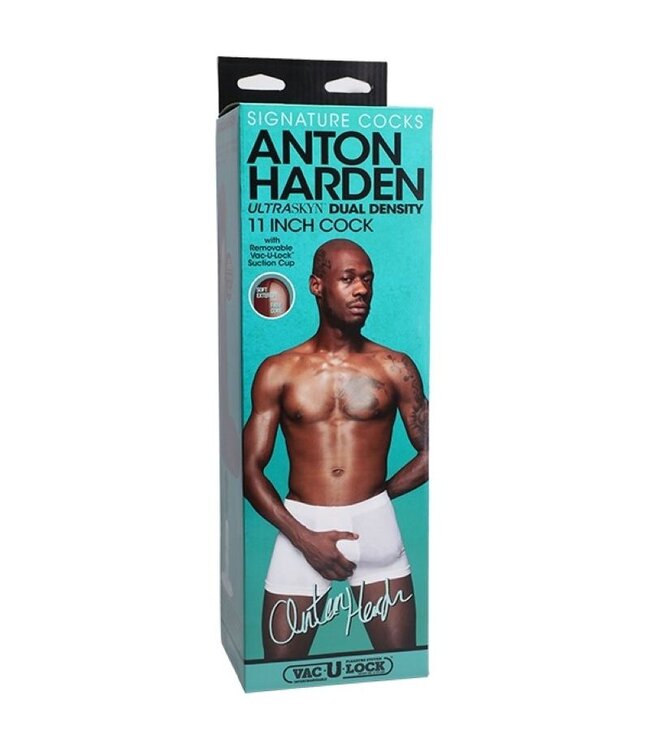 Doc Johnson Signature Cocks - Anton Harden XL Dildo Met Vac-U-Lock
