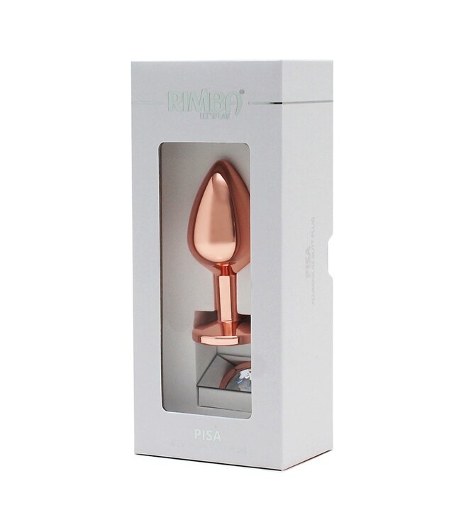 Rimba Rimba Toys - Pisa - Buttplug - Rosé Goud
