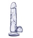 B Yours B Yours Sweet 'N Hard Dildo Met Ballen - Transparant
