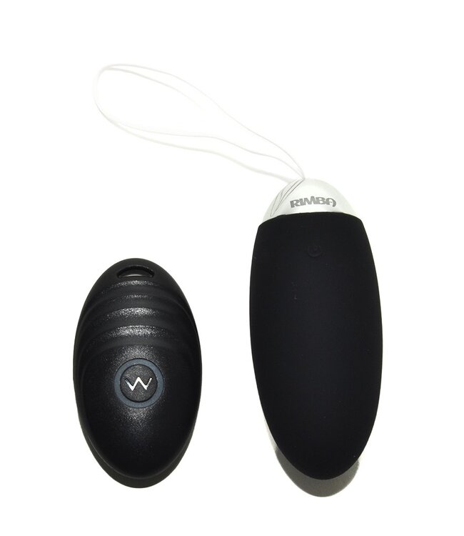 Rimba Rimba Toys - Venice - Vibrerend Ei met Afstandsbediening - Zwart