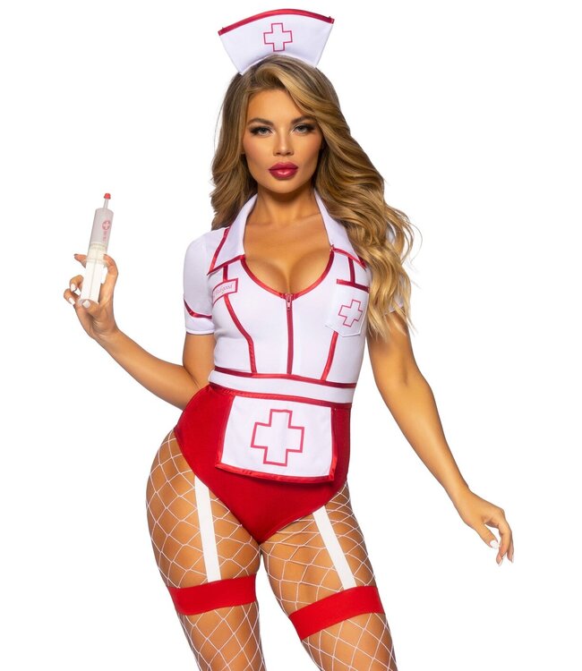 Leg Avenue Nurse Feelgood Bodysuit