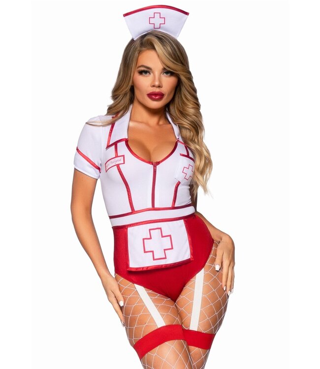 Leg Avenue Nurse Feelgood Bodysuit