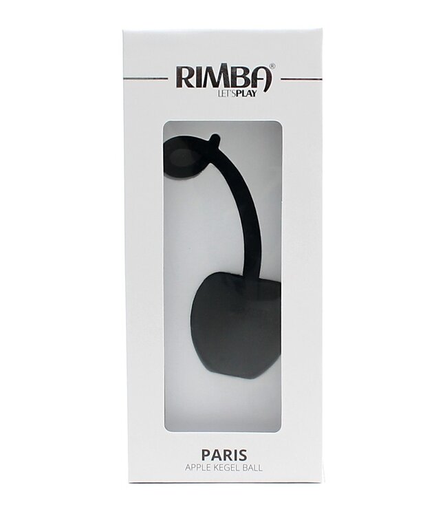Rimba Rimba Toys - Paris - Appelvormige Kegelbal - Zwart
