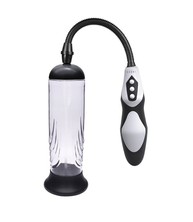 Rimba Rimba P-Pump - P-Pump PP06 - Penisvergroter met Afstandsbediening & Vagina Sleeve - Zwart