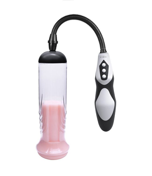 Rimba Rimba P-Pump - P-Pump PP06 - Penisvergroter met Afstandsbediening & Vagina Sleeve - Zwart