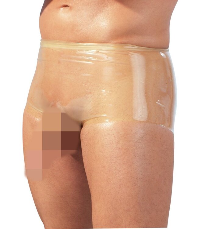 The Latex Collection Latex Boxer Met Penissleeve - Transparant