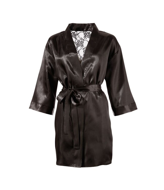 Cottelli Collection Kimono Met Kanten Achterkant