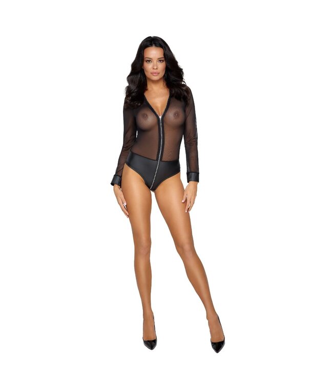 Cottelli Collection Cottelli Party - Transparante Body - Zwart