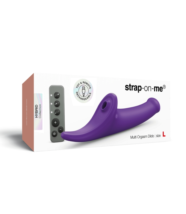 Rimba Strap-On-Me – Multi Orgasme Dildo – Maat L – Paars