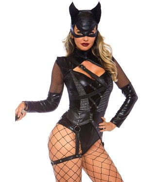 Leg Avenue Villainess Vixen Bodysuit