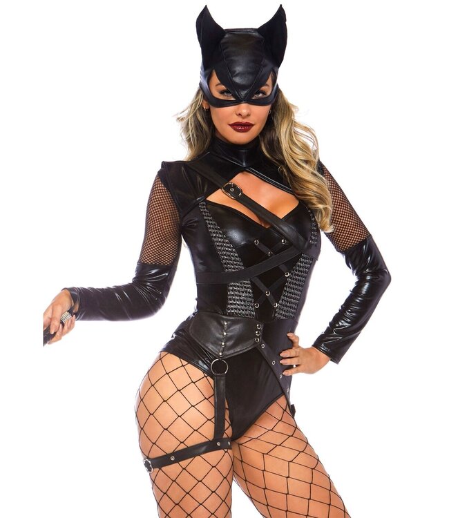 Leg Avenue Villainess Vixen Bodysuit