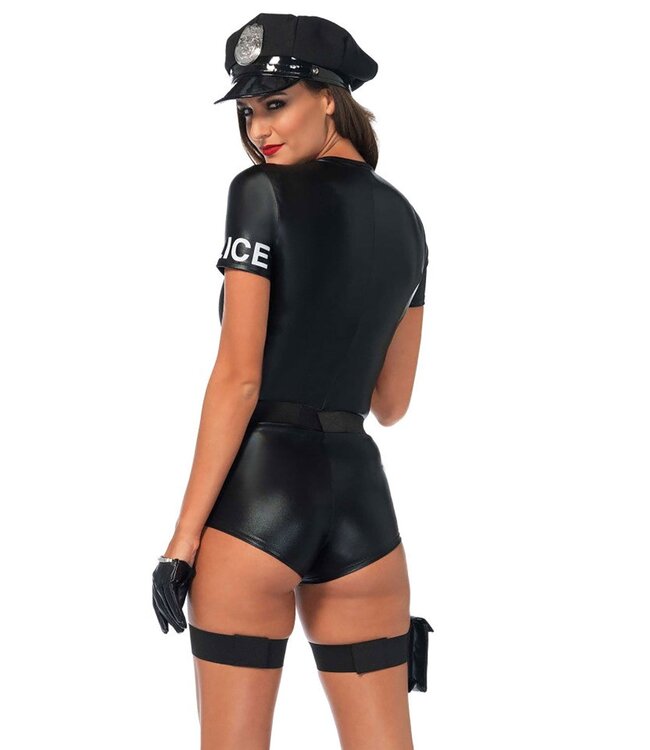 Leg Avenue Flirty Five-0 Cop Romper