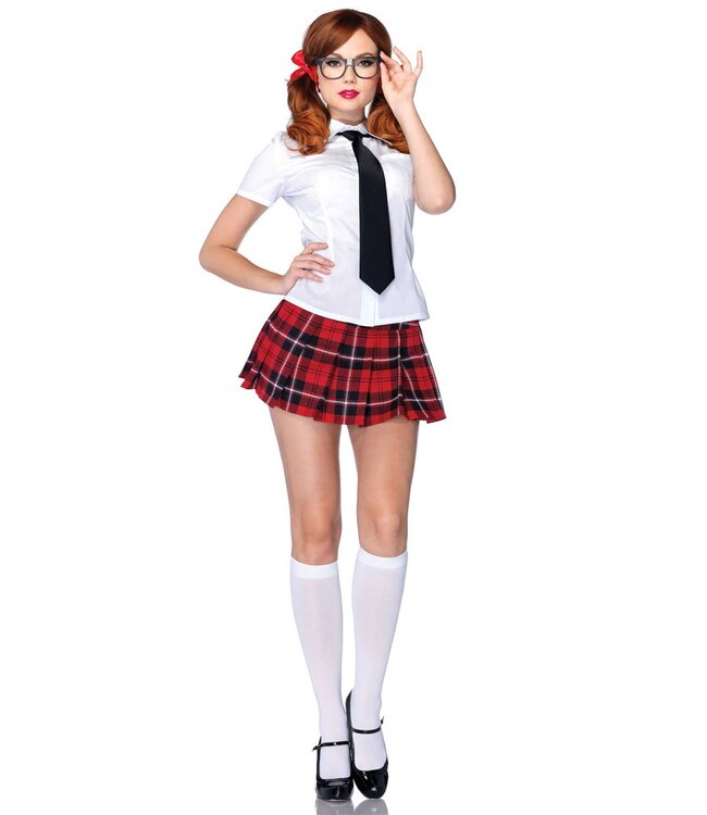 Leg Avenue School Sweetie Top and Skirt