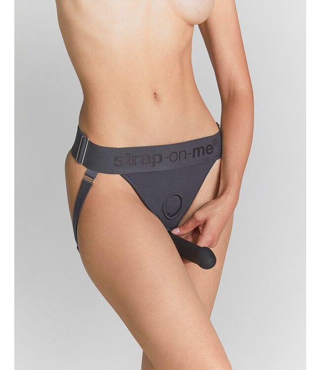 Rimba Strap-On-Me - Uniek Harnas - Voorbindharnas Eén Maat - Grijs