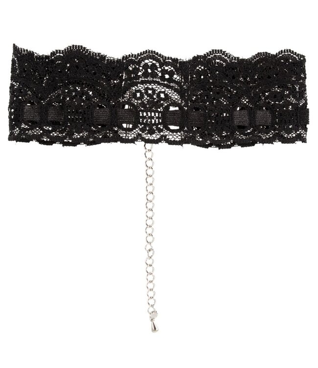 Cottelli Collection Cottelli Collection - Kanten halsband - Zwart