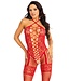 Leg Avenue Heart net halter bodystocking