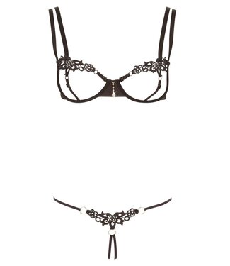 Cottelli Collection Minimalistisch Open BH-Setje