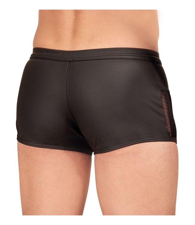 NEK Leather Look Heren Boxer Met Ritssluiting - Zwart
