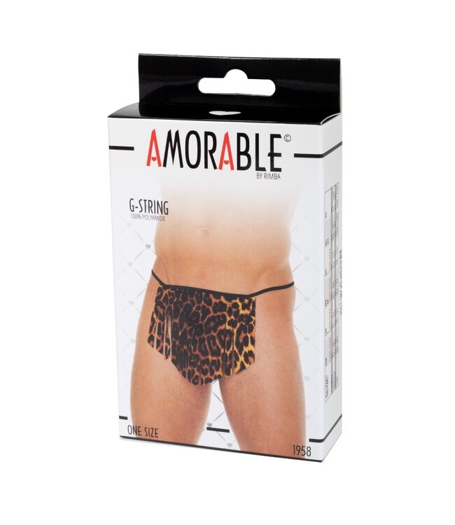 Rimba Amorable by Rimba - Jungle string - One Size - Luipaardprint