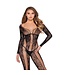 Leg Avenue Leg Avenue - Lace Bodystocking - Zwart