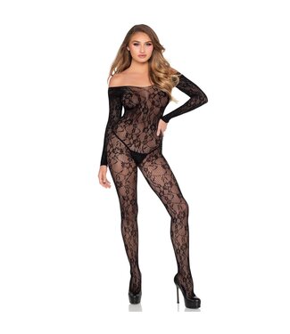 Leg Avenue Leg Avenue - Lace Bodystocking - Zwart