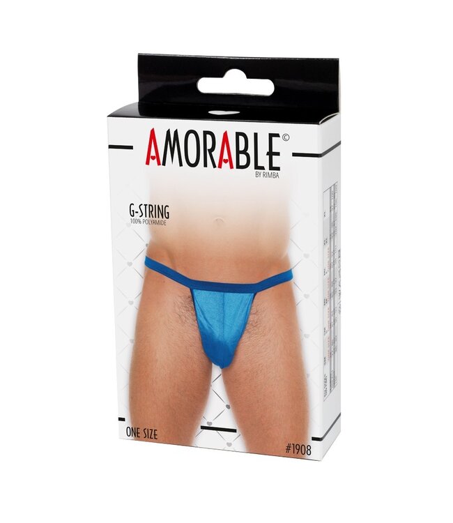 Rimba Amorable by Rimba - String - One Size - Blauw