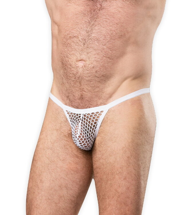 Rimba Amorable by Rimba - Visnet String - One Size - Wit