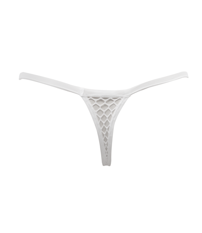 Rimba Amorable by Rimba - Visnet String - One Size - Wit