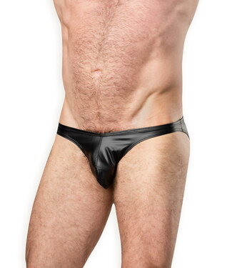 Rimba Amorable by Rimba - Wetlook Slip - One Size - Zwart