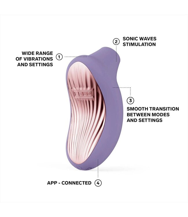 LELO LELO - SONA 3 Clitoris Stimulator - Violet Dusk