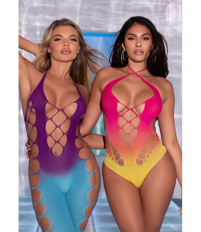 Leg Avenue Ombre footless bodystocking