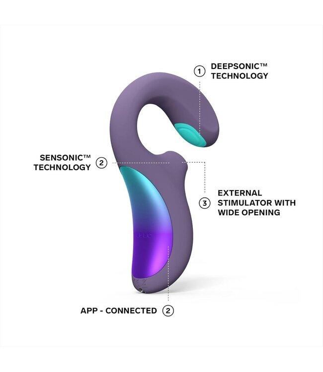 LELO LELO - ENIGMA Double Sonic A-spot vibrator - Cyber Purple