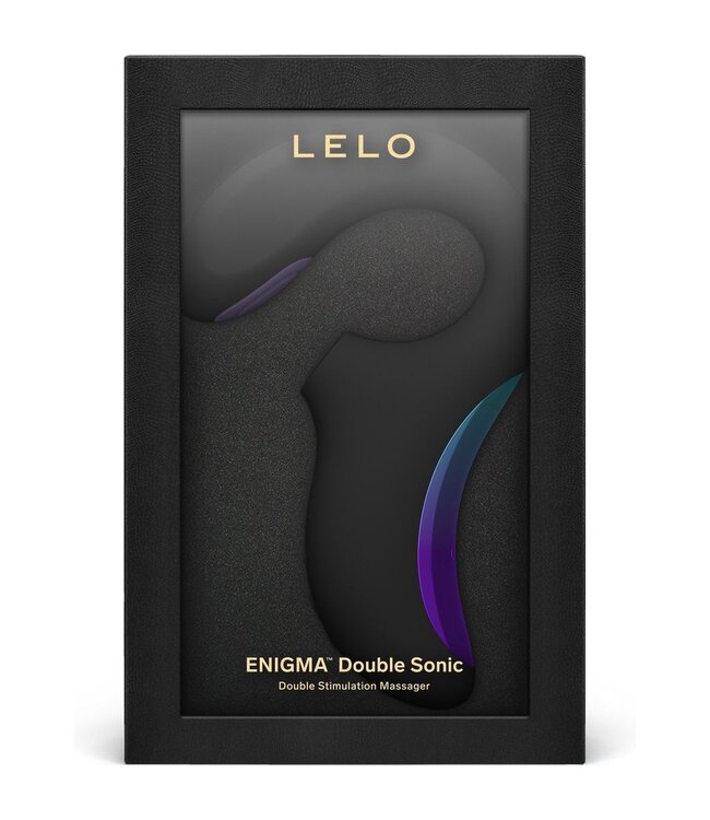 LELO LELO - ENIGMA Double Sonic A-spot vibrator - Zwart