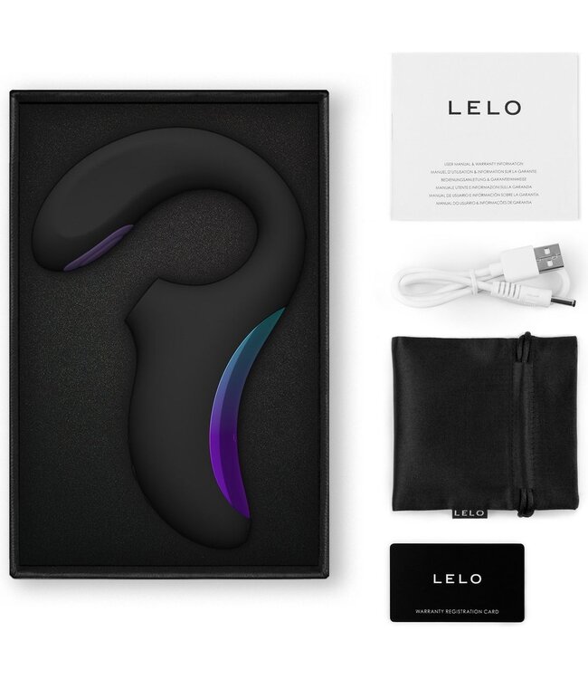 LELO LELO - ENIGMA Double Sonic A-spot vibrator - Zwart