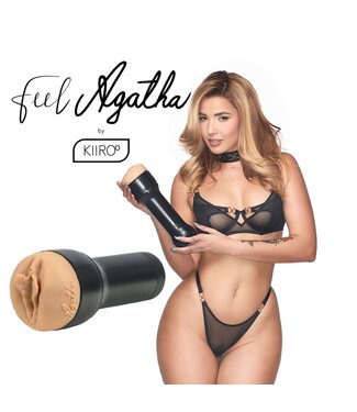 Kiiroo Kiiroo - Feel Agatha Vega Stroker - Zwart
