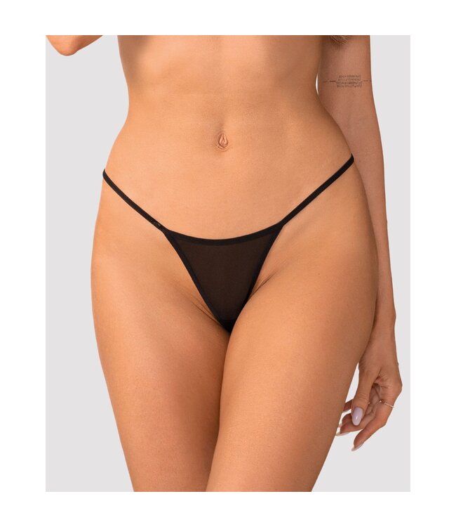 Obsessive Obsessive - Veyane String - Zwart