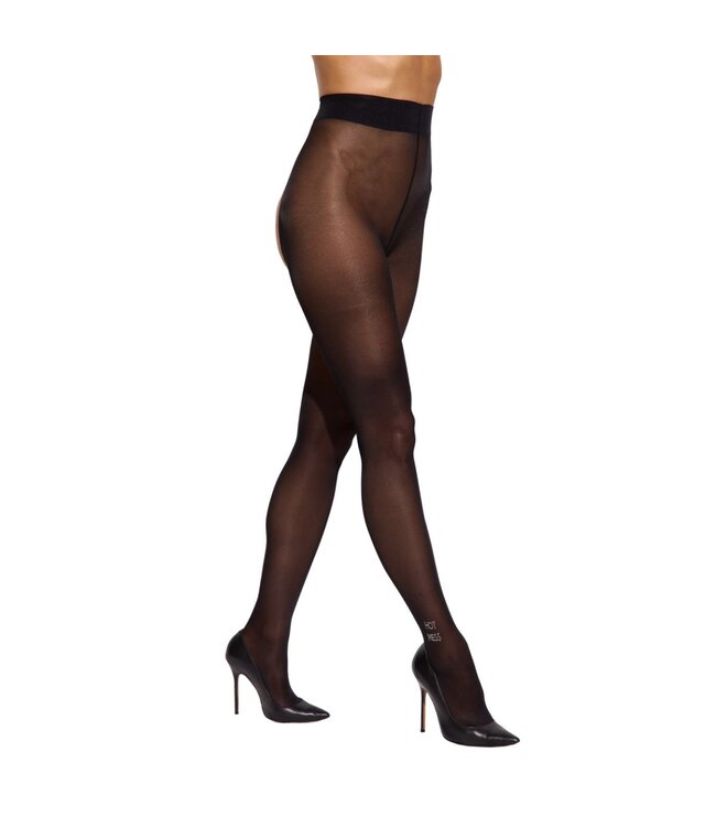 Obsessive Obsessive - Norless Mess Panty Open Kruis - Zwart